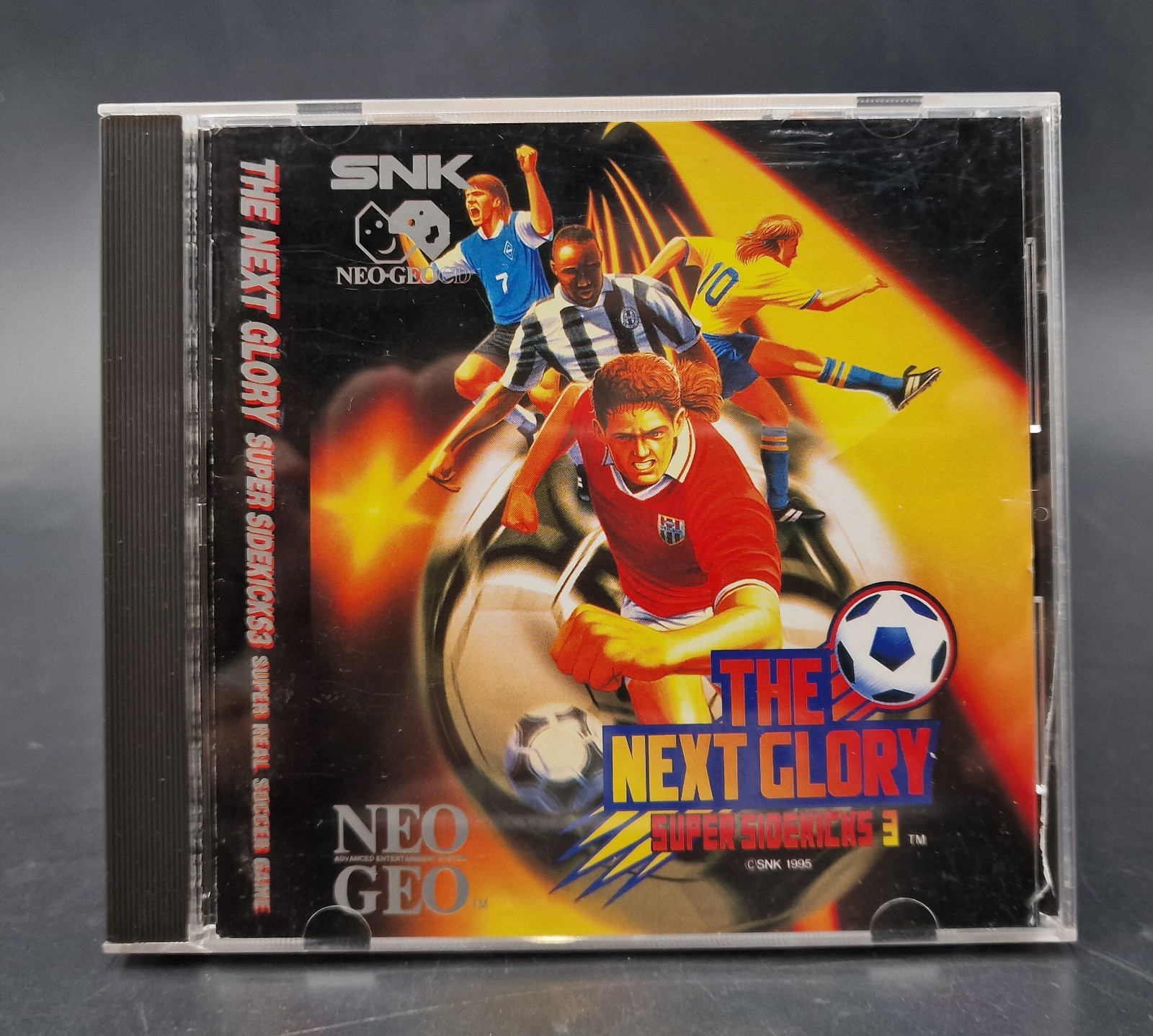 Super Sidekicks 3 The Next Glory - SNK Neo Geo CD - Complet - NTSC-U/C USA