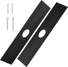 2-Pack AEB0800 8" X 2", 1" Center Hole Edger Blade Compatible with EGO 56V Edger