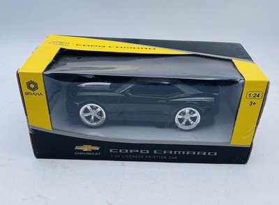 Braha Chevrolet Copo Camaro 1:24 Scale Licensed Friction Car Black