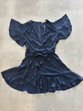 Selfie Leslie Saints And Secrets Navy Dress - Size Small