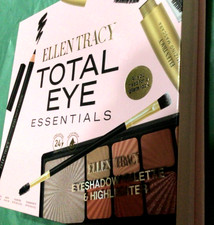 Ellen Tracy TOTAL EYE ESSENTIALS SET -Eyeshadow Palette & Highter