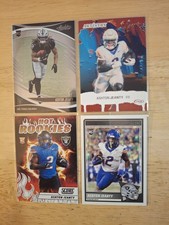 2025 Ashton Jeanty Rookie Cards Las Vegas Raiders Boise State 4 Different Cards