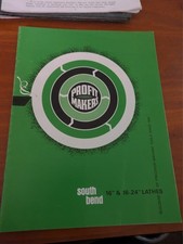 SOUTH BEND 16" AND 16/24 LATHE BROCHURE 1970'S ORIGINAL