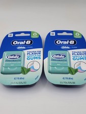 2 Pack Oral B Glide Pro Health Comfort Plus Floss Mint 43.7 yd ORIGINAL VERSION
