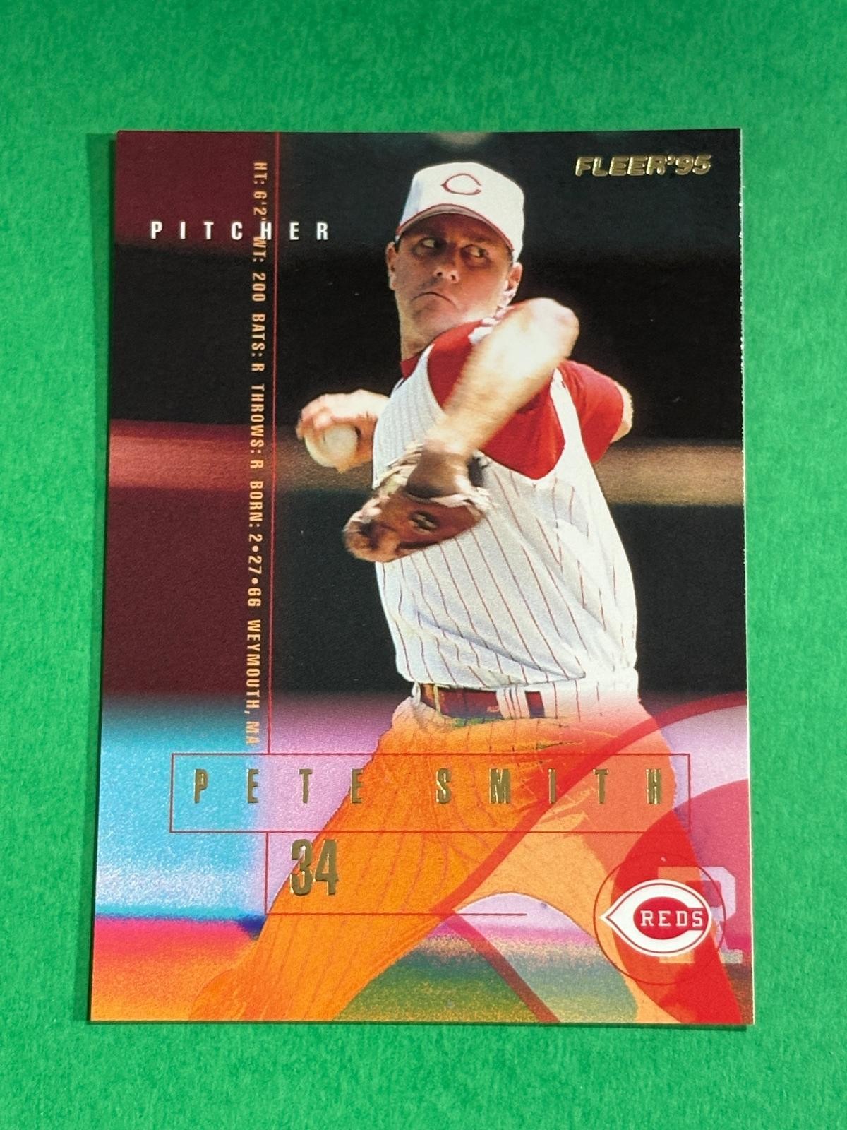 Pete Smith 1995 Fleer Update Cincinnati Reds #U-136 FF846