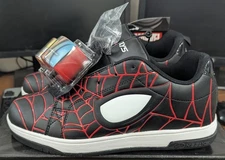 HEELYS SPLIT SPIDERMAN MENS SNEAKERS US SIZE 8 NEW WITH TAGS NEW IN BOX