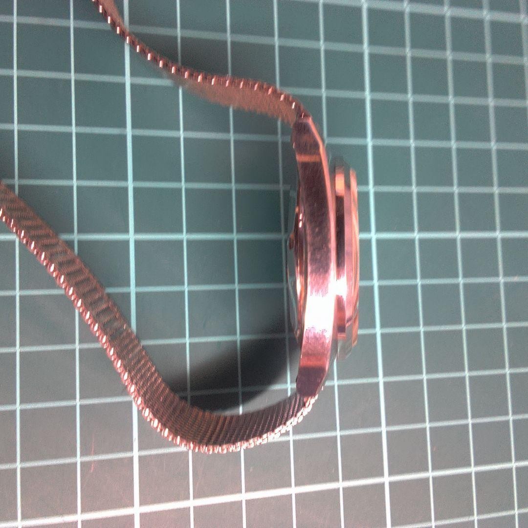 TECHNOS Sky Light Automatic Watch Brown Dial Mesh… - image 16