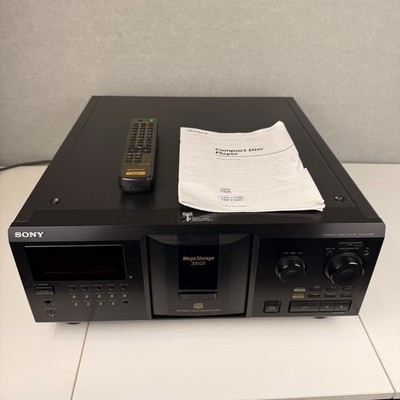 Sony CDP-CX300 300 Disc CD Changer MegaStorage w/ Remote And