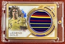 2026 Futera Incredible Legend Carles Puyol 23kt Gold Frame Patch /2