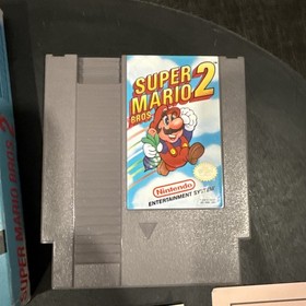 Super Mario Bros. 2 - NINTENDO NES Completo CIB EXCELENTE Estado &iexcl;S&Uacute;PER Raro!