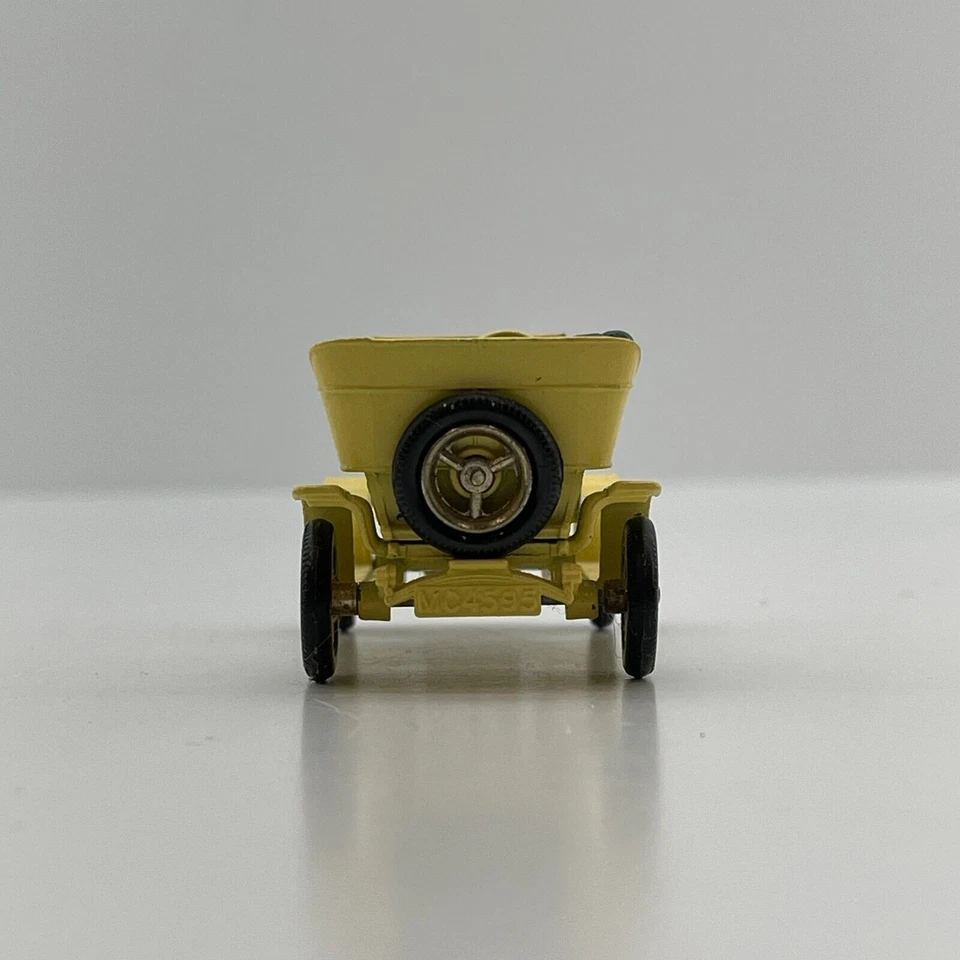 Vintage 1904 Yellow Spyker Veteran Models of Yesteryear Y-16 Boxed By Lesney - Image 4 of 4