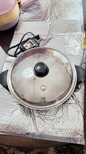 Saladmaster 12&rdquo; Electric Skillet SA012OCU T304-T316L Surgical Stainless Steel