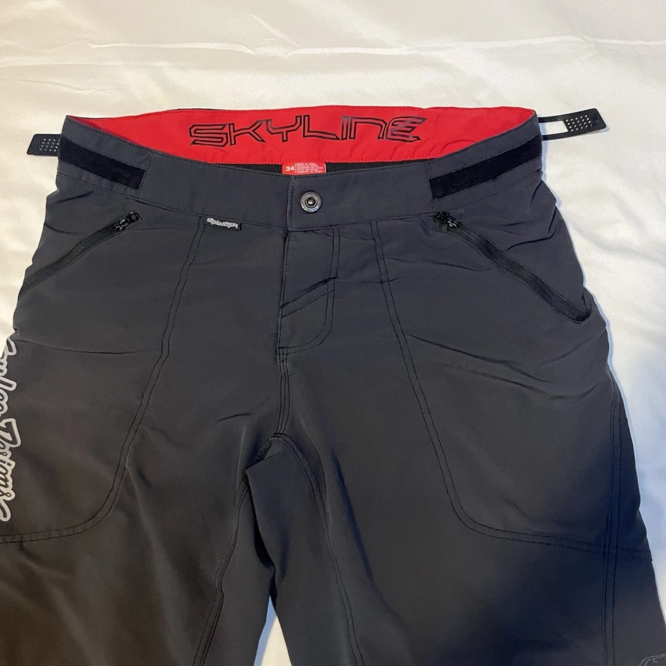 Pantalones Cortos Troy Lee Designs Skyline Mountain Bike En Gris Oscuro Para Hombre 34 Leer Desc.. Foto 2 de 4