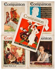 Charlie CHAPLIN / Comedian Sees the World complete in five issues of Woman's 1st