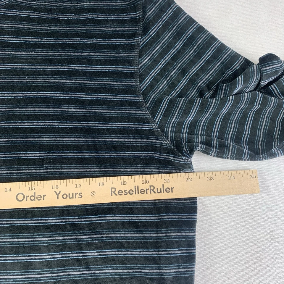 O'neill Terry Tela Sudadera con Capucha Pullover Hombre Grande Rayas Negro Manga Larga Foto 4 de 4