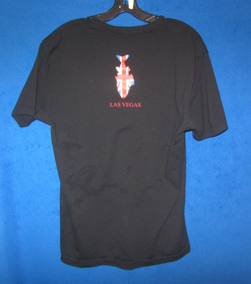 Gordon Ramsay  Fish and Chips Las Vegas SS T-shirt Black Unbranded sz Medium