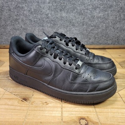 Nike Air Force 1 '07 Triple Black CW2288-001 Men's Size 11