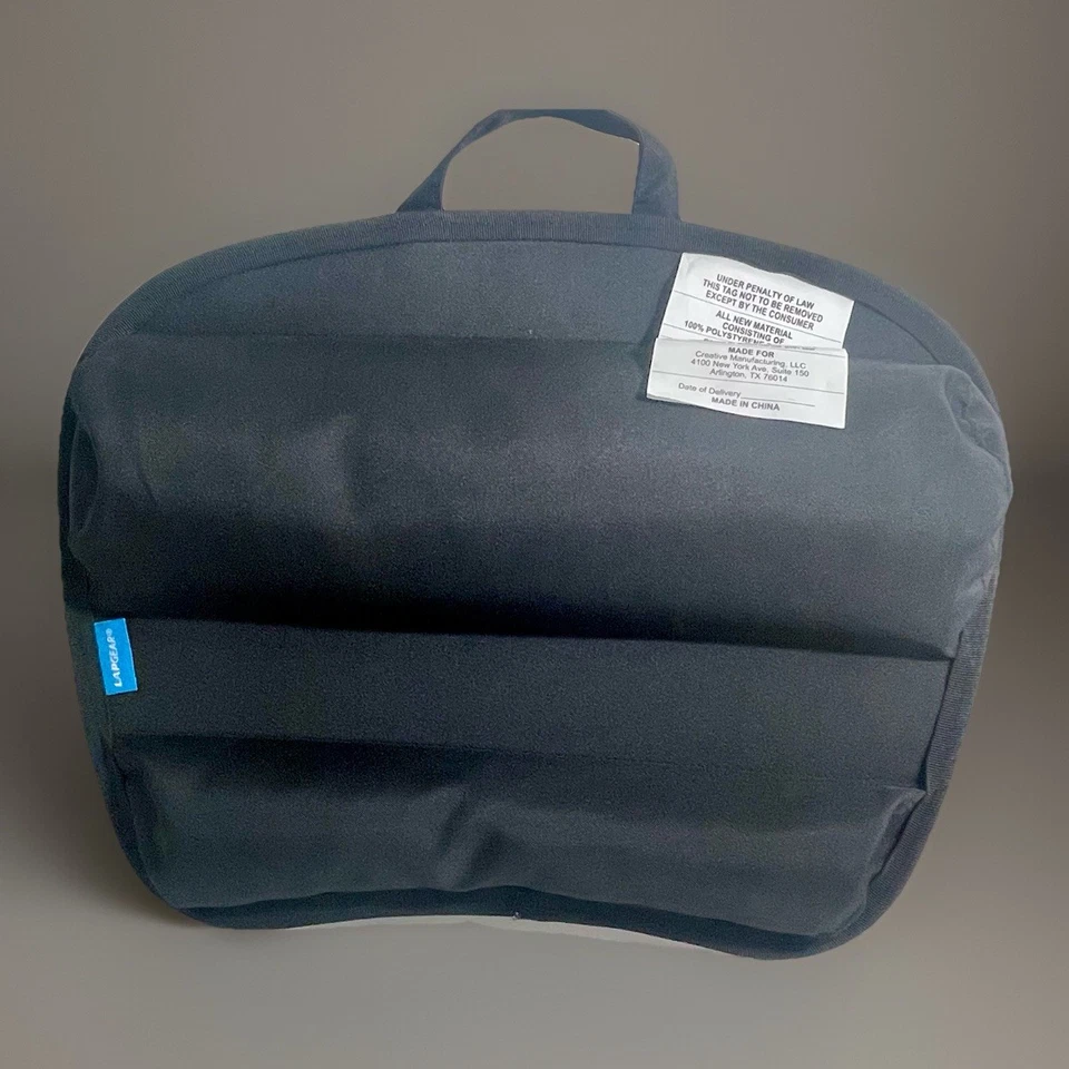 "Escritorio de regazo de madera con cojines se adapta a tabletas portátiles y iPad Pro de 15""" Foto 2 de 4