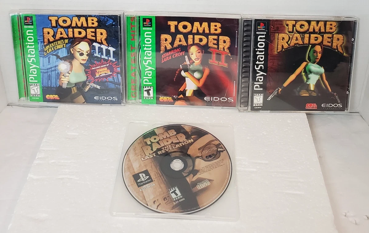 Disque Tomb Raider III Pour PlayStation PS1 – Aventure Lara Croft, Boîtier, Manuel, Bon état