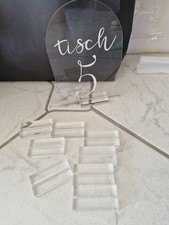Produktbild - Tisch-Nummern, Tisch-Schilder, 1 bis 8 plus 2 leere