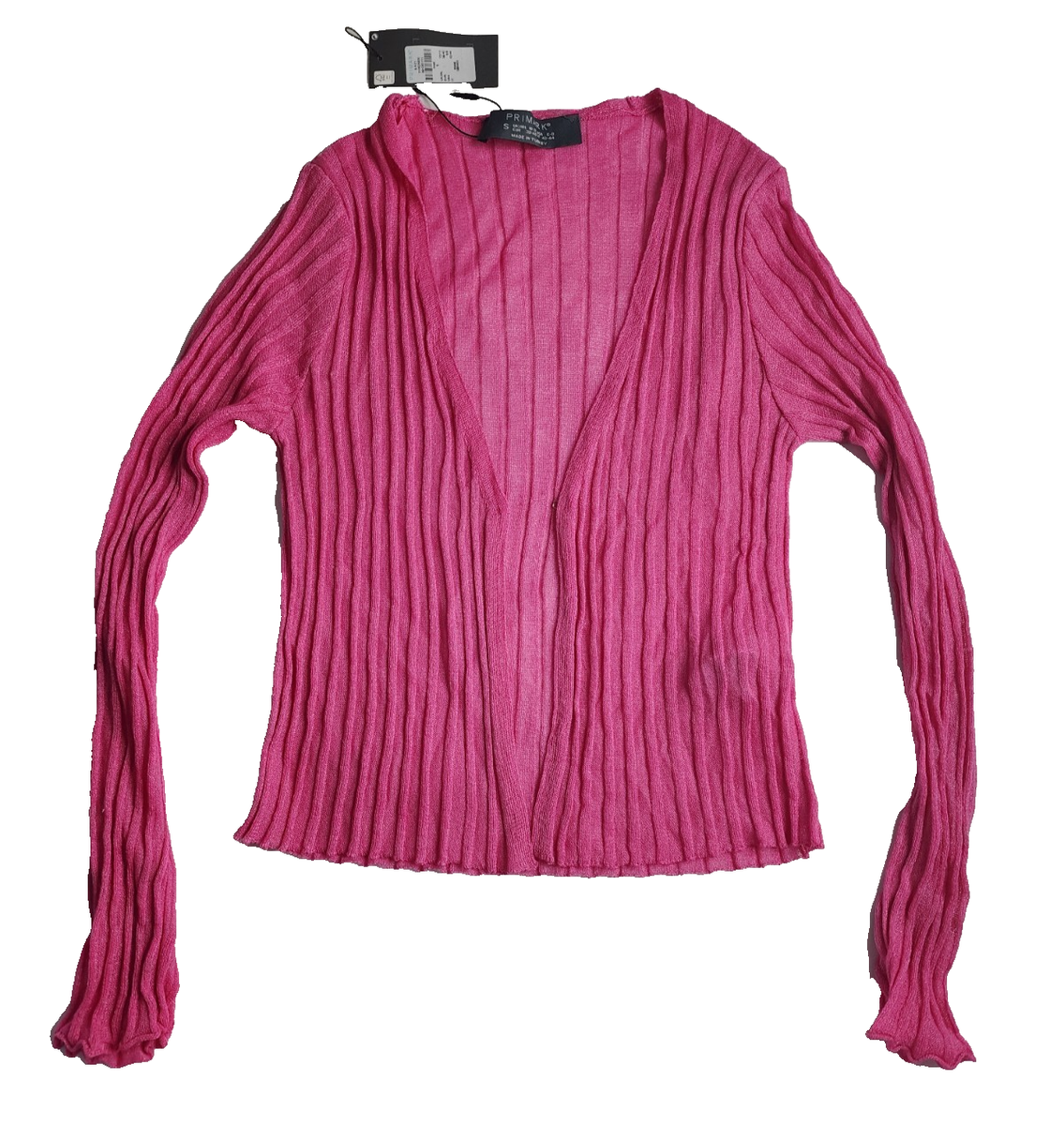 Primark Women's Cardigan Size Small Pink Lightweight – See Photos