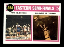 1974 75 Topps #246 ABA Eastern Semis EX-MT+ *o5