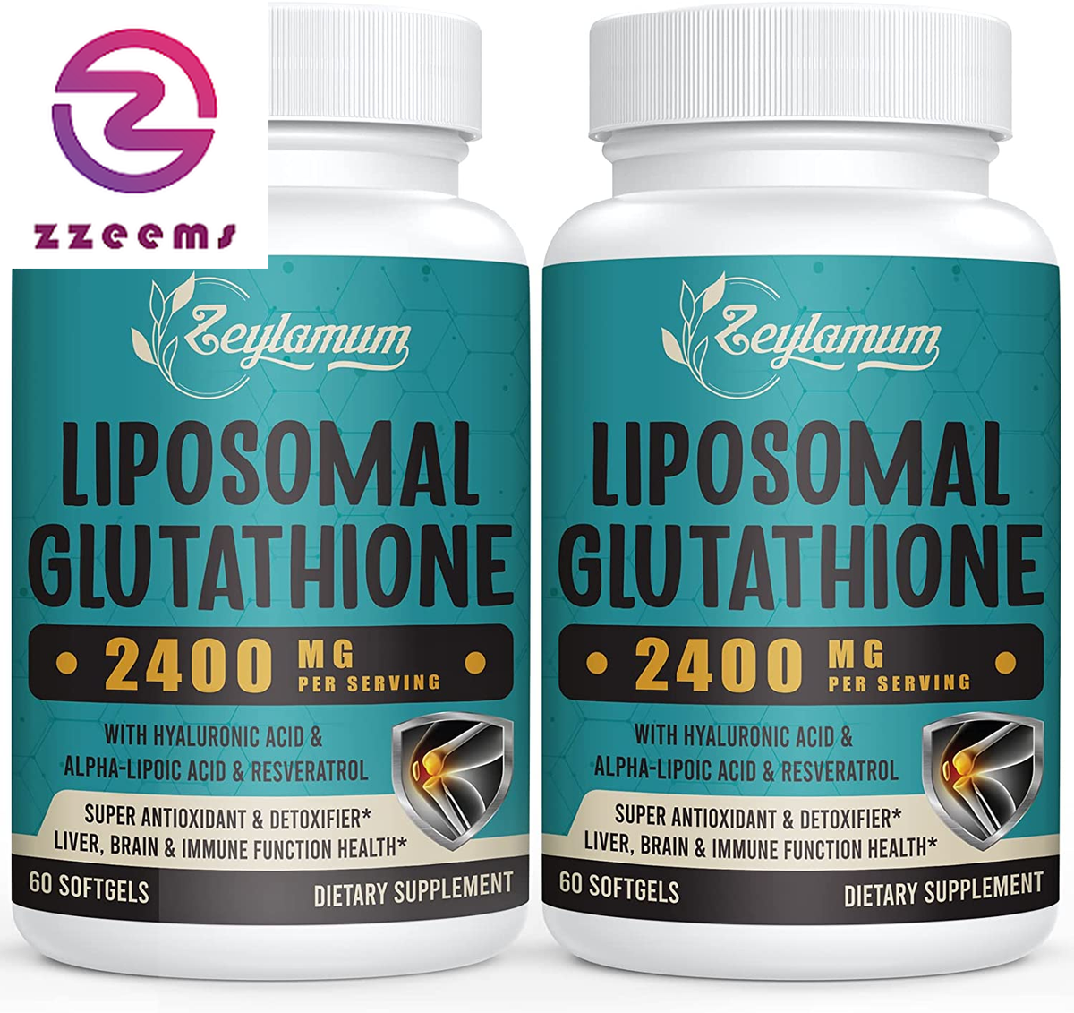 2400 MG Liposomal Glutathione Softgels, Max Absorption, Active Form L-Glutathion 2400 MG Liposomal Glutathione Softgels, Max Absorption, Active Form L-Glutathion