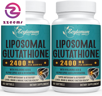 glutathion liposomal Glutathion Liposomal (60 gélules) - Forme réduite GSH main image 0