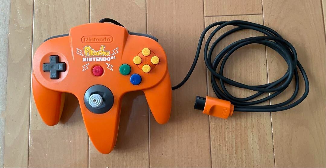 Pokemon Pikachu Console NUS-005 NTSC-J Japan Nintendo 64 Pokemon Pikachu Console NUS-005 NTSC-J Japan Nintendo 64