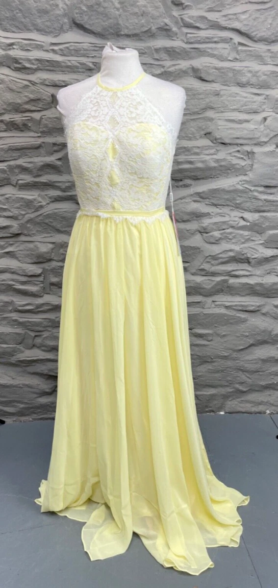 Jjshouse yellow cheap dress