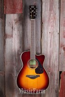 Yamaha Fsx820c Concert Cutaway Acoustic Electric Guitar Brown Sunburst Finish on sale Yamaha Fsx820c Concert Cutaway Acoustic Electric Guitar Brown Sunburst Finish on sale