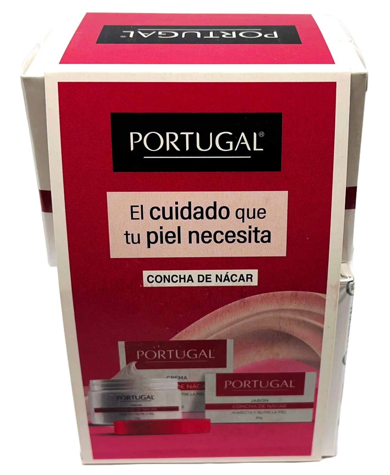 Crema Concha Nacar fina Set 1 Crema y 2 Jabones Unisex Gran combinación