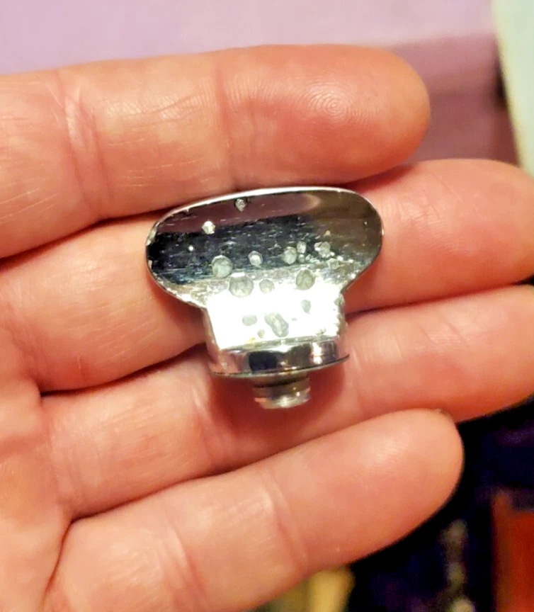 Encendedor Chrysler New Yorker 1952?-54 cromo perilla de tablero Foto 2 de 4