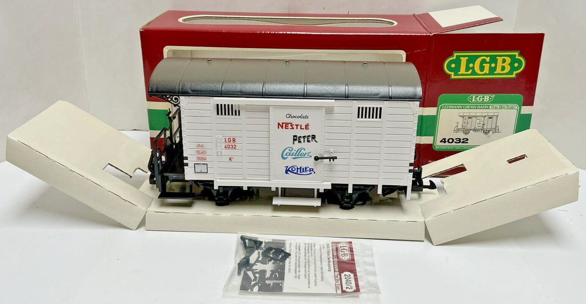 LGB BOXER TK初期 LGB 43262 DEV Boxcar Bruchhausen Vilsen Railroad Museum #128 NOS