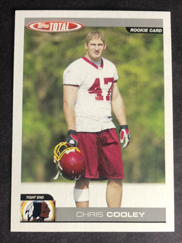 2004 Topps Total Football Card #347 Chris Cooley Rookie Washington Redskins RC - Picture 1 of 2