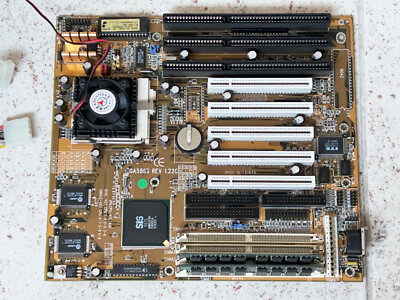 Gigabyte GA-586S Rev:1.22C Sockel 7 Mainboard - Pentium 133 8 MB PCI ISA EDO AT