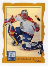 JOHN VANBIESBROUCK 1998-99 DONRUSS ELITE STATUS DIE CUT 003/100 #3 PANTHERS