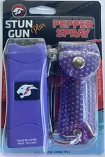 Rechargeable Stun Gun with LED Light - Free Taser Holster ，USA seller！