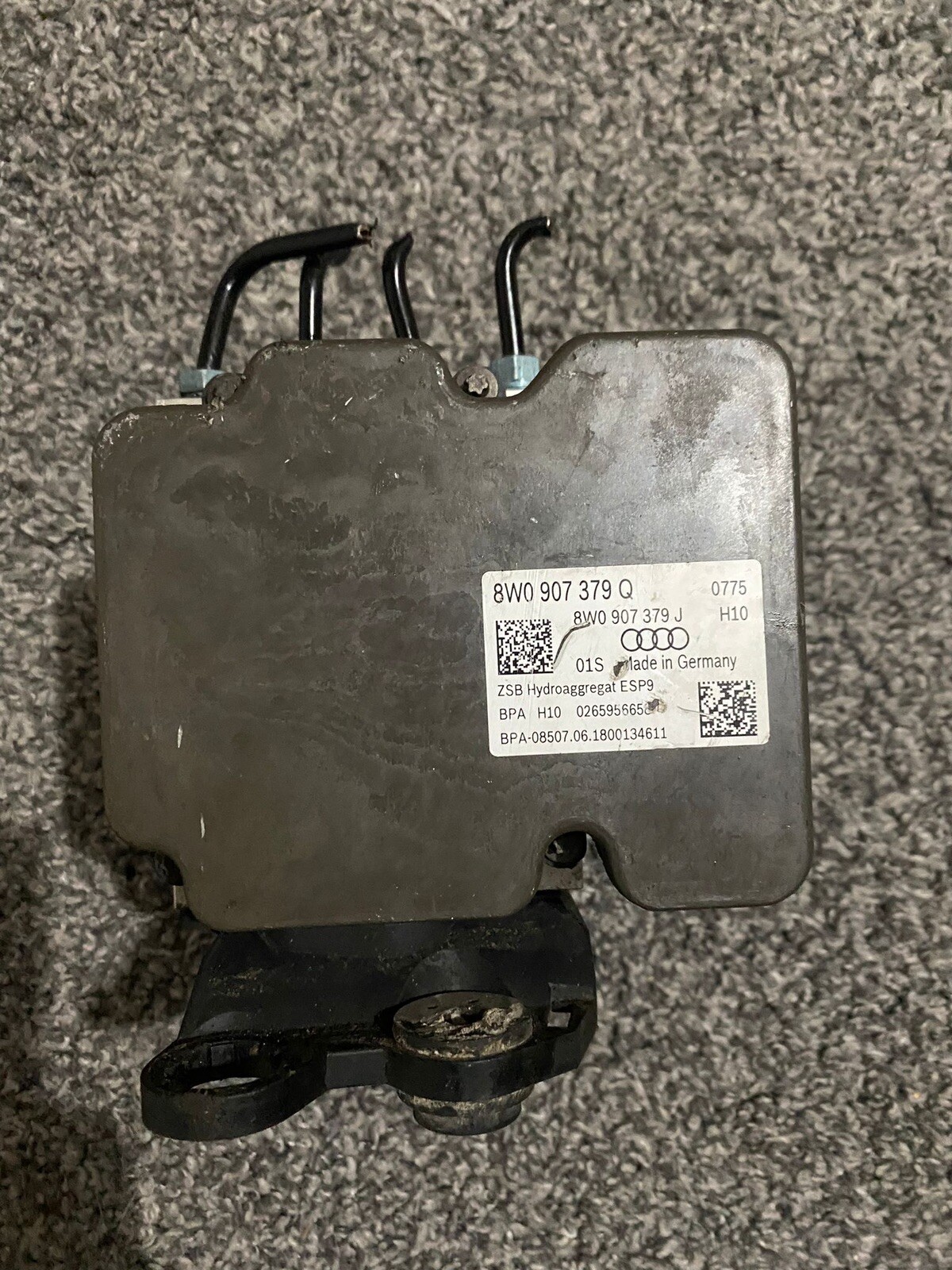 AUDI A4 ABS PUMP 1822 8W0907379Q 8W0907379J 0265956658 0265258663