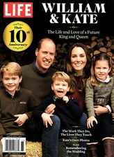  WILLIAM AND KATE 10TH Anniversary LIFE Publication- LIimited Collectors Edition