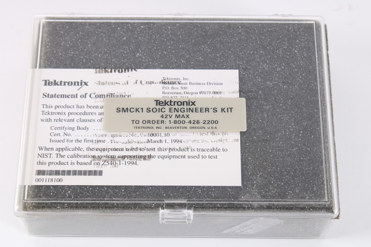 Tektronix SMCK1 SOIC Engineer's Kit | eBay
