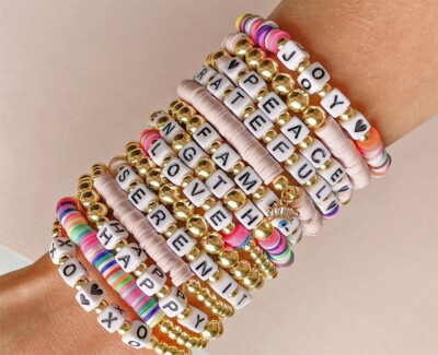 The Love Celebration Stretchy Bracelet Making Kit from Disney 'Growing Up' promo