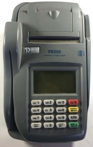 First Data FD200 Pos Terminal | eBay