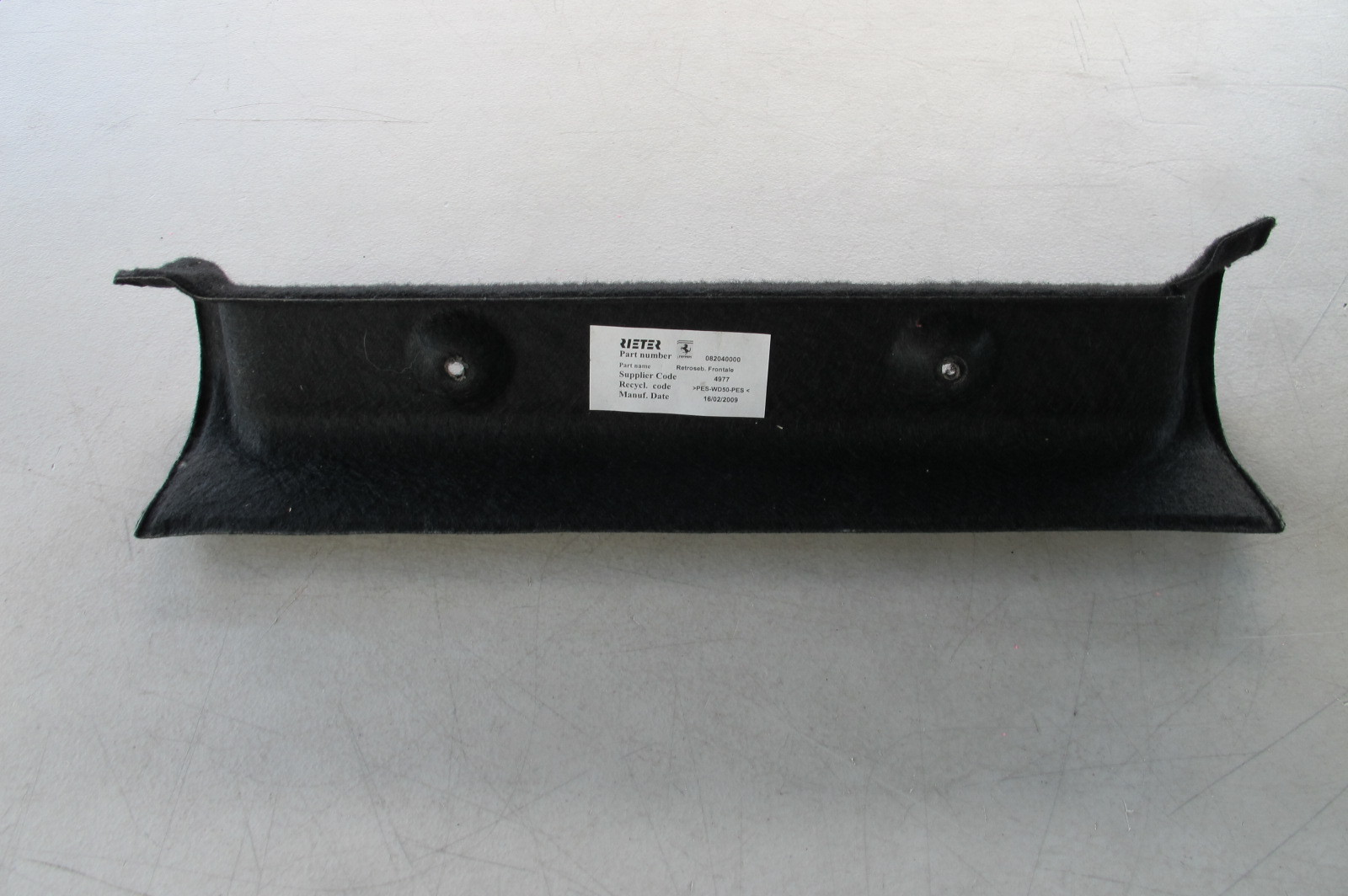 Ferrari California OEM Upper Center Trunk Carpet 82040000