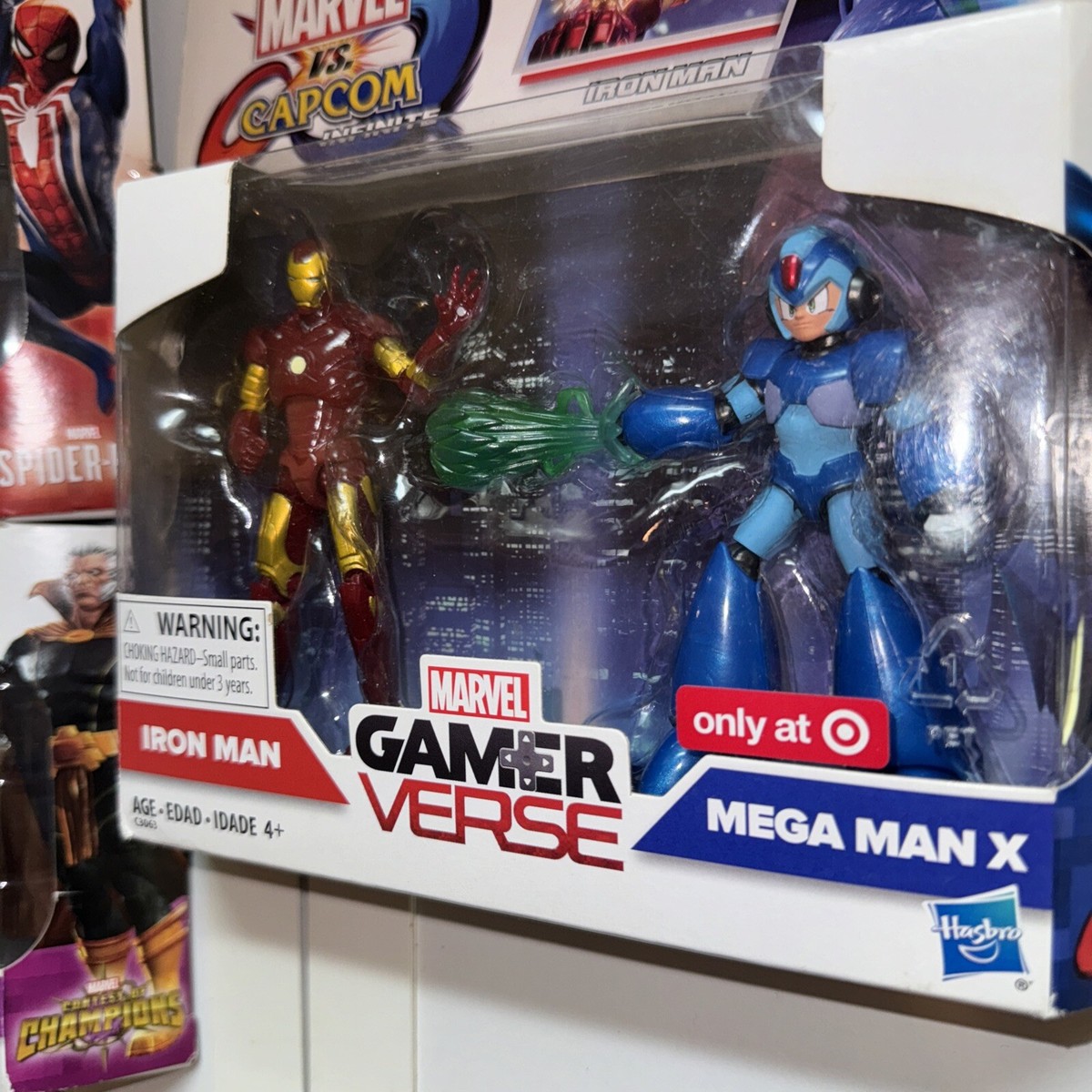 Marvel vs. Capcom Infinite IRON MAN Spider Man MEGA MAN X Target