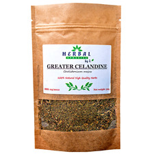 Greater Celandine Dried Herb (Chelidonium Majus) Herbal Tea Glistnik FAST