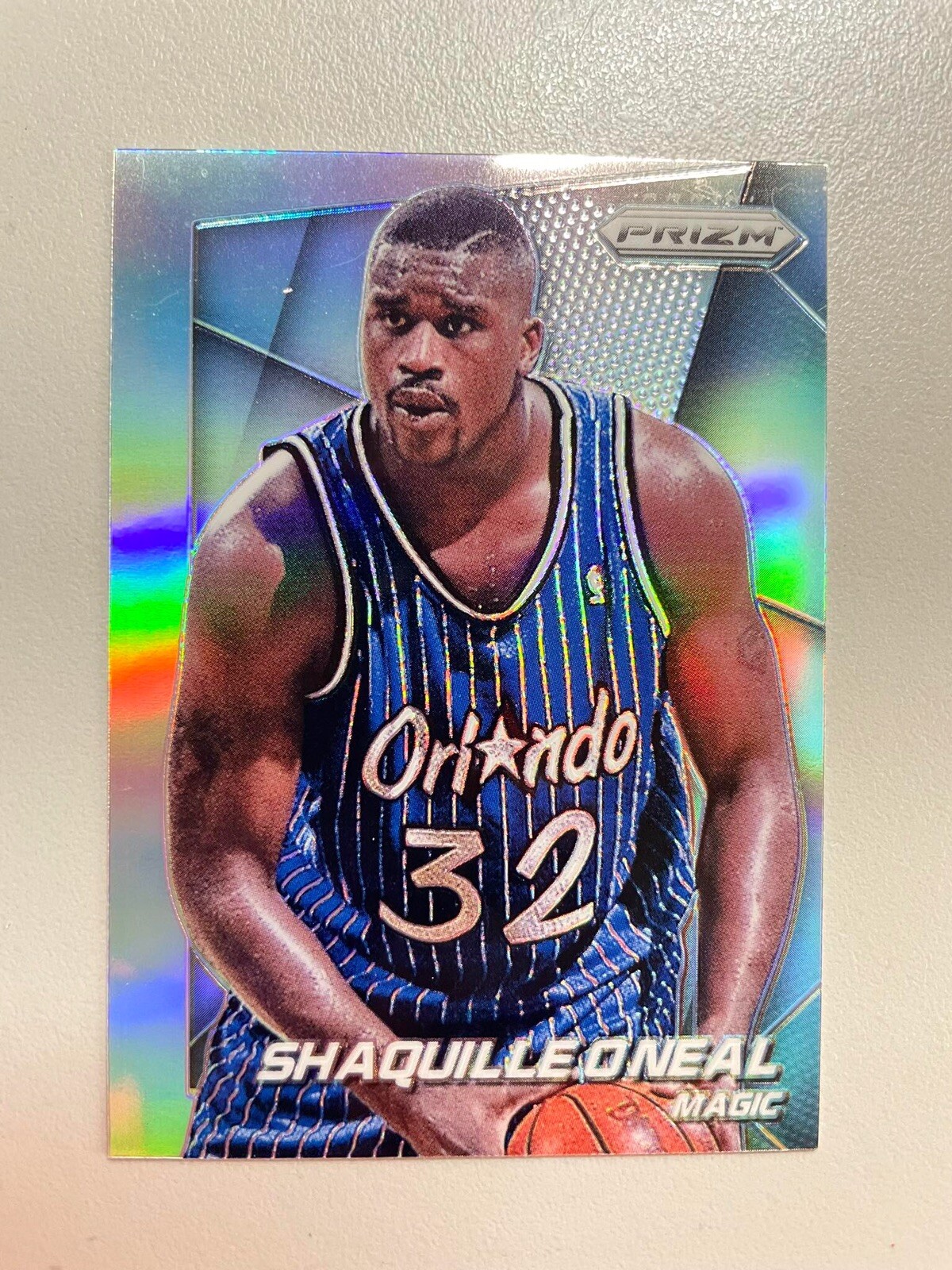 2014-15 Panini Prizm Silver Shaquille O'Neal #228 Magic/Lakers HOF