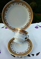 Alte Sammeltasse Porzellan Mokkatasse FP Yugoslavia Zajecar " Ornamentikdekor " 