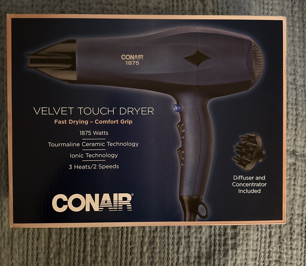 Ubuy Conair 1875 Ceramic Hair Dryer Conair 1875 Watt Conair Velvet