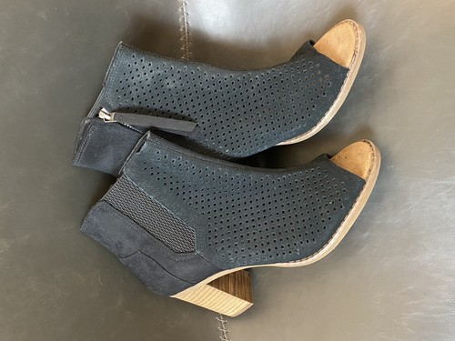 toms majorca black suede